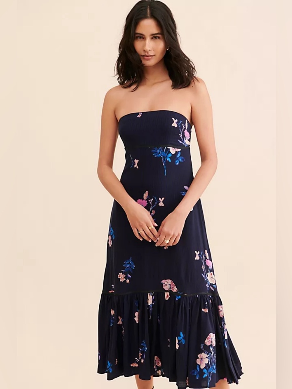 Free People Rosie Posie Midi Dress